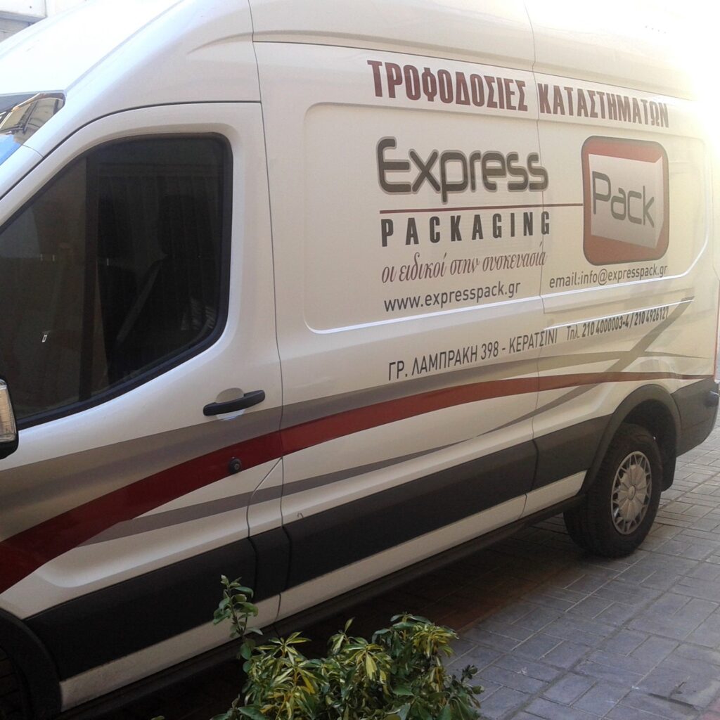 Μερικό ντύσιμο οχήματος με αυτοκόλλητα