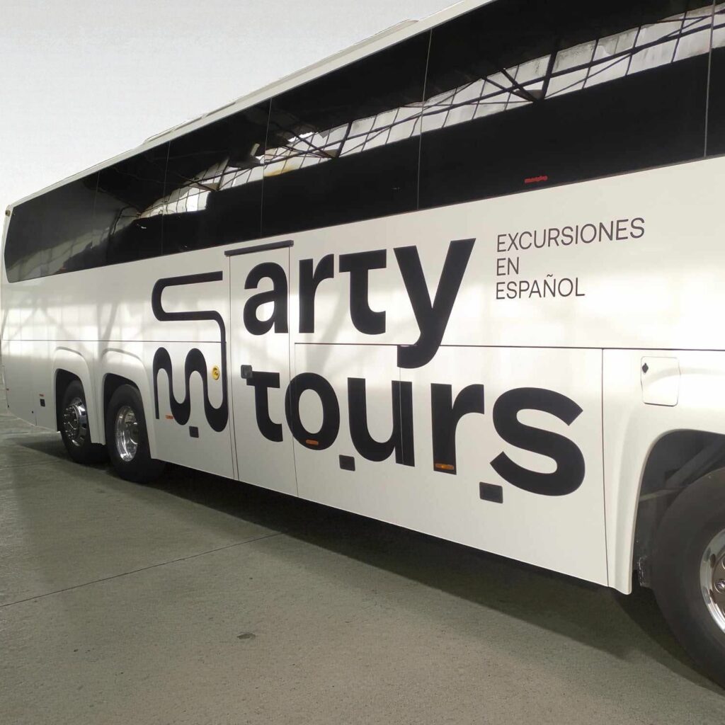 Μερικό ντύσιμο οχήματος με αυτοκόλλητα