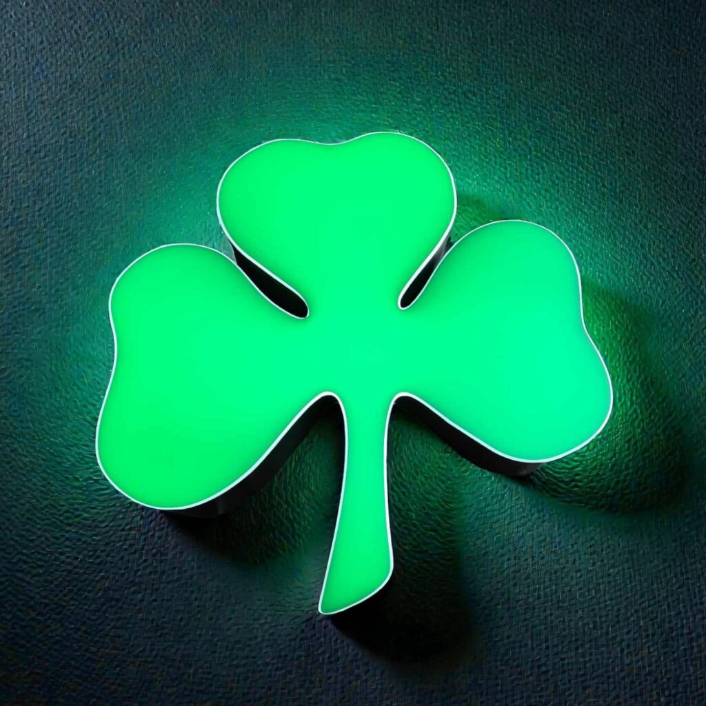 Φωτεινό μεταλλοπλαστικό γράμμα